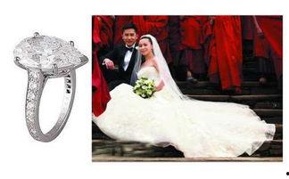 女明星结婚钻戒,女明星甜蜜婚礼现场揭秘