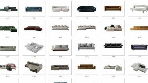 网红家具模型图